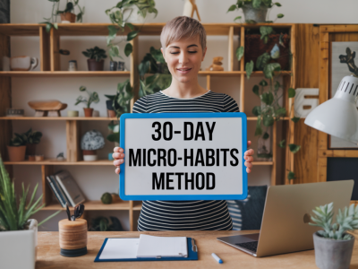 Méthode pour instaurer des micro-habitudes et transformer votre bien-être en 30 jours