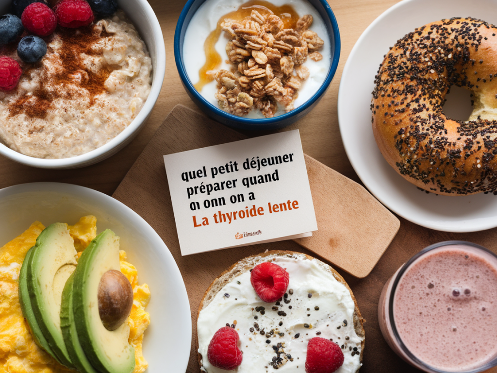 Quel petit-déjeuner préparer quand on a la thyroïde lente : recettes et plan alimentaire sur 5 jours
