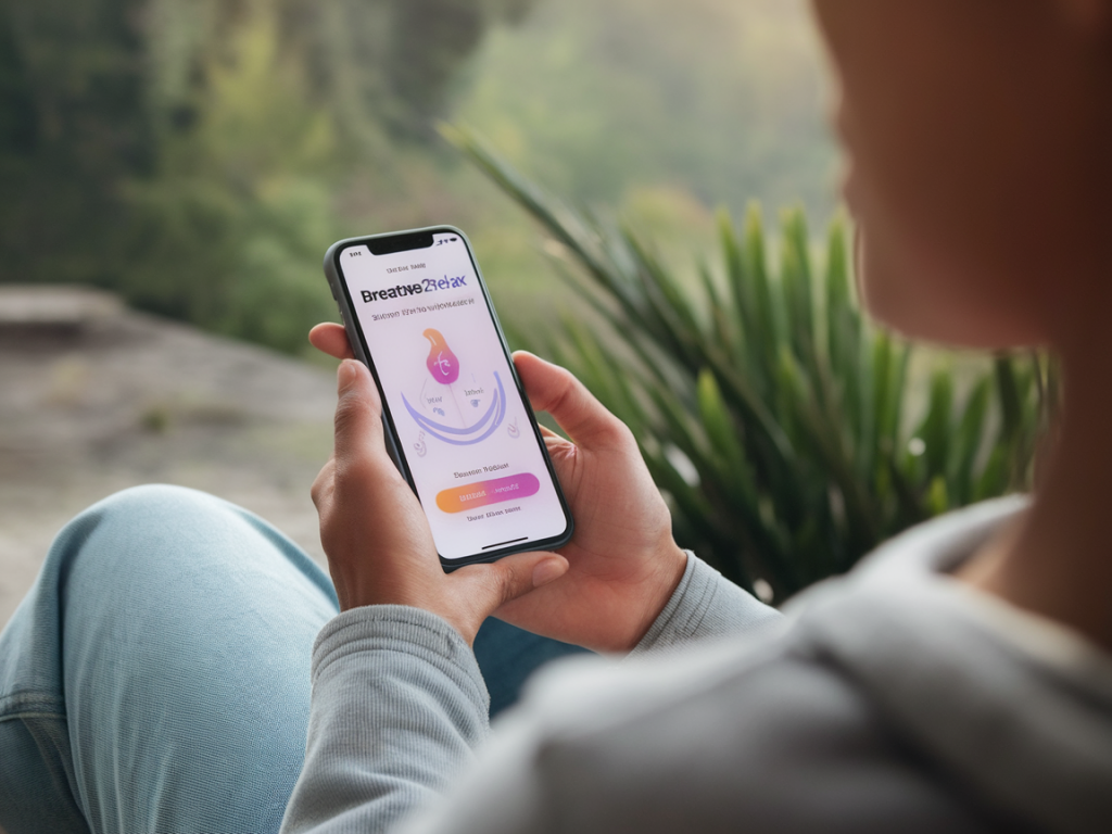 Tester la cohérence cardiaque avec l'application breathe2relax : protocole de 3 semaines pour diminuer l'anxiété